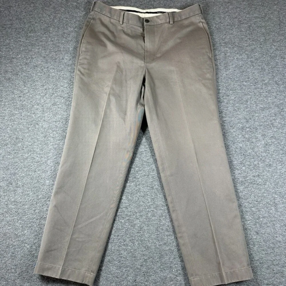 Brooks Brothers Advantage Chino Clark Pants Mens‎ Size 36X30 Brown